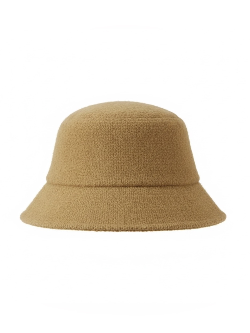 J. Crew Women’s Wool Blend Knit Bucket Hat in Camel